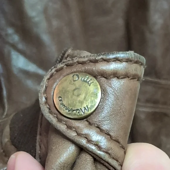 Massimo Dutti Men's Premium Brown Leather Jacket - Picture 9 of 13